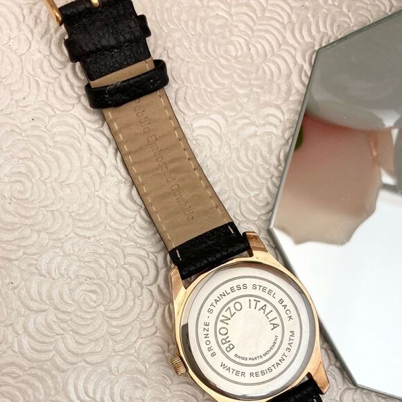 Bronzo Italia Boyfriend Watch with Roman Numerals and Sub-Dial Second Hand - Picture 12 of 15